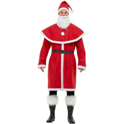 Father Christmas Santa Costume Adult Red_1 sm-60001L