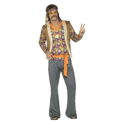 60s Singer Costume Male Adult Brown_2 sm-44680m
