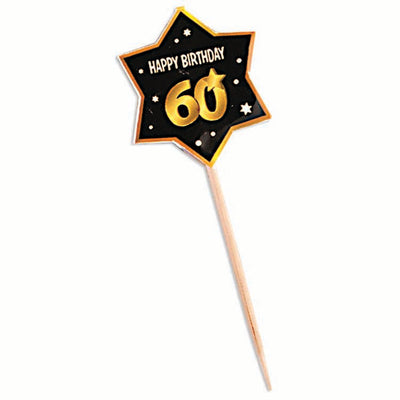 60th Birthday Party Picks Decoration_1