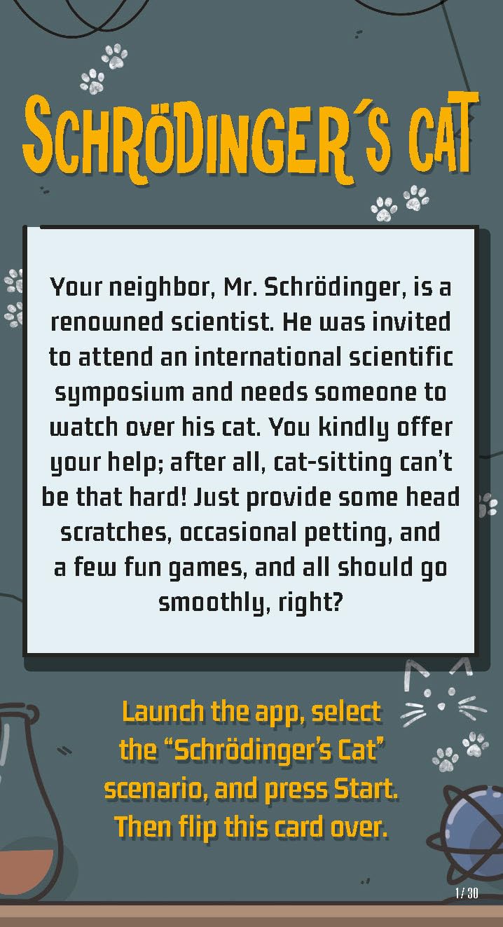 Space Cowboys Unlock! Short Adventures 8: Schrodinger&