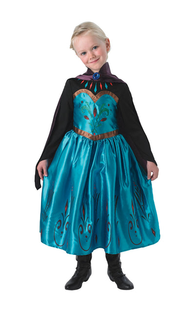 Elsa Coronation Childrens Blue Frozen Costume_1 rub-610376S