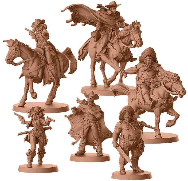 Zombicide Running Wild Expansion - Ride or Die in The Undead West! Cooperative Strategy Game with Tabletop Miniatures, Ages 14+, 1-6 Players, 45-60 Min Playtime, Made by CMON