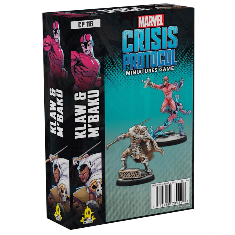 Atomic Mass Games Marvel: Crisis Protocol Klaw & M&