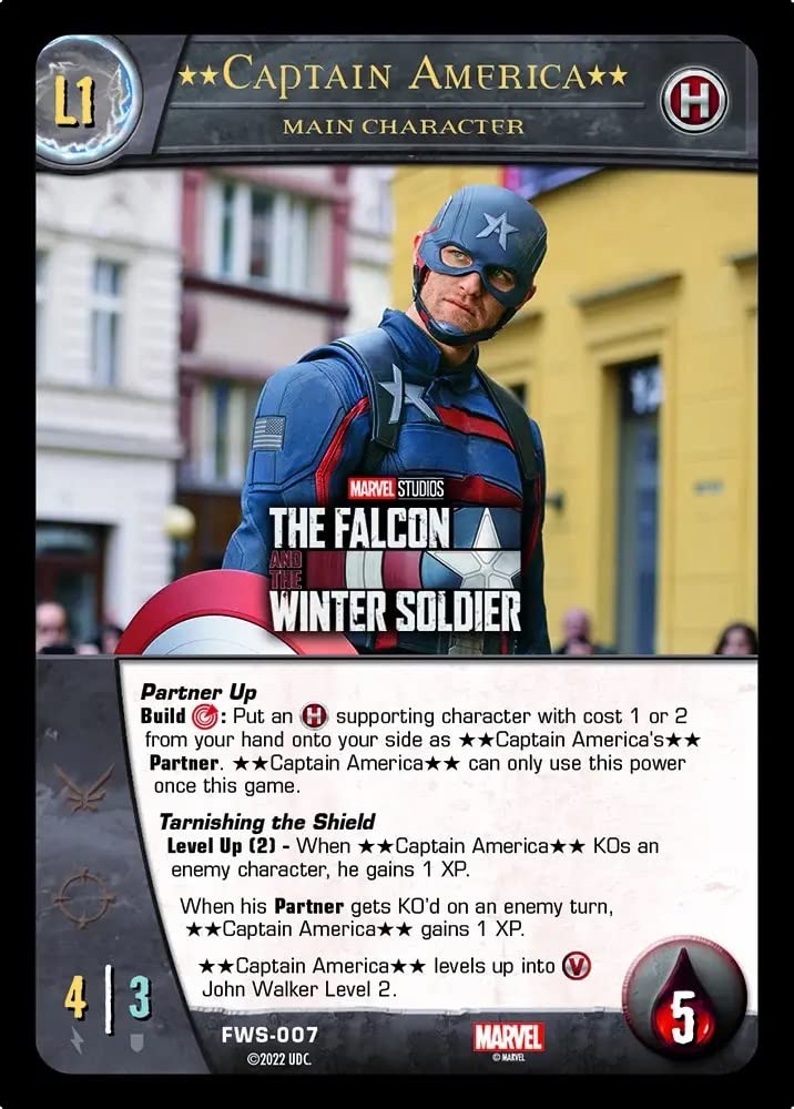 Upper Deck VS. System: The Falcon and The Winter Soldier