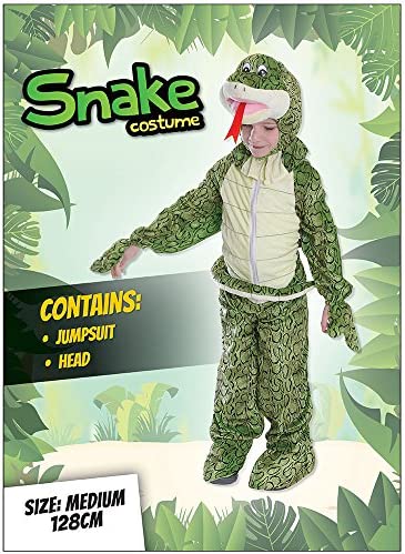 Snake 128cm Childrens Costume Unisex 3 MAD Fancy Dress