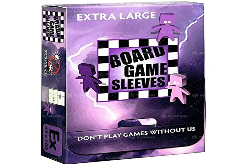 Board Game Sleeves Non Glare- Extra Large (fits cards of 65x100mm)