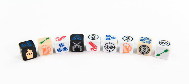 DV Games Bang Dice Explosion - Dice Game - for 3 to 8 Players and Ages 8+