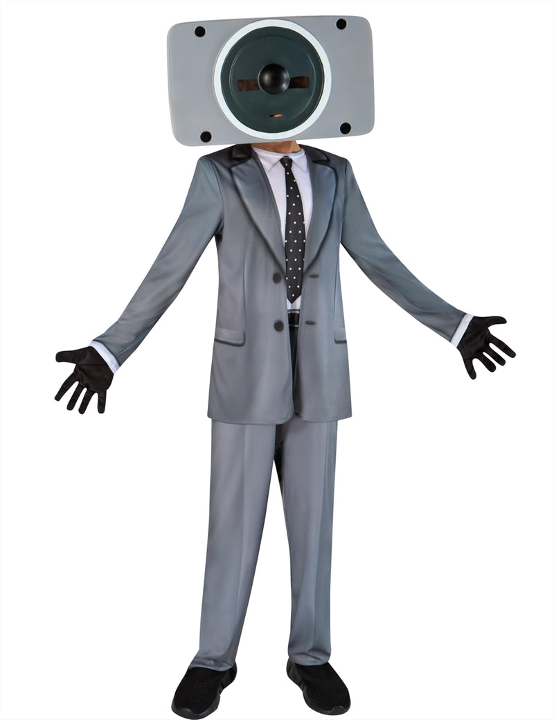 Skibidi Toilet Speakerman Fun Costume for Kids