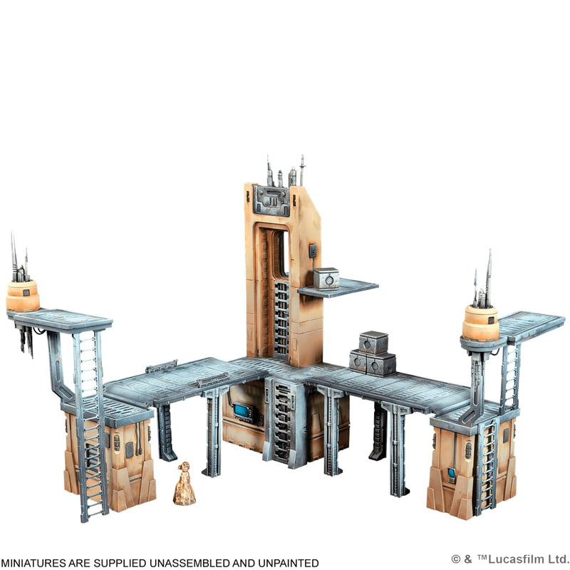 Star Wars Shatterpoint High Ground TERRAIN PACK - Elevate Your Battles with Iconic Terrain! Tabletop Miniatures Game, Ages 14+, 2 Players, 90 Minute Playtime, Made by Atomic Mass Games