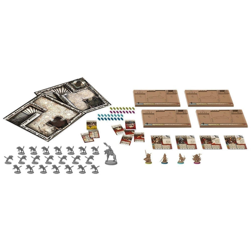 Zombicide Black Plague Wulfsburg Board Game EXPANSION | Strategy Game | Cooperative Board Game for Teens and Adults | Zombie Board Game | Ages 14+ | 1-6 Players | Avg. Playtime 1 Hour | Made by CMON