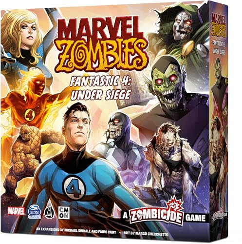 Marvel Zombies: A Zombicide Game - Fantastic 4: Under Siege - Defend or Corrupt Marvel&