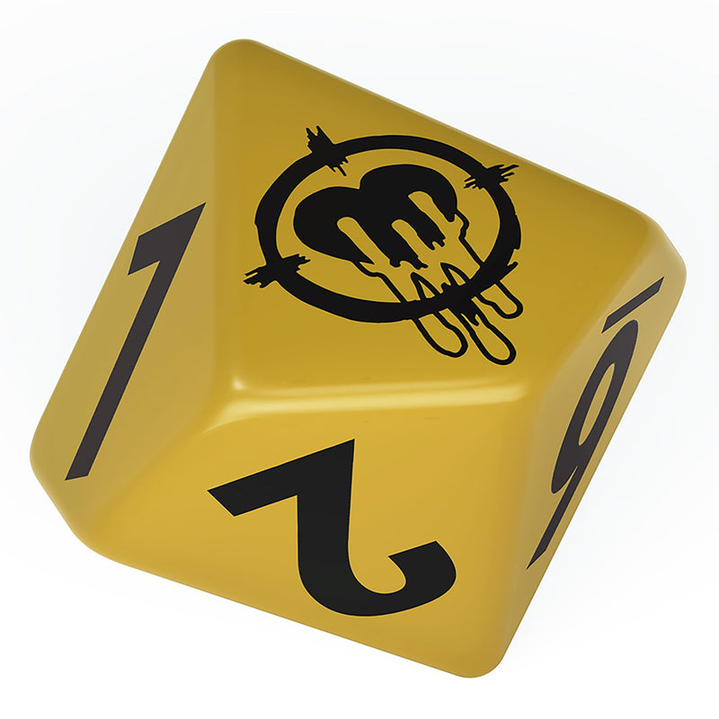 Modiphius Entertainment: Fallout Factions: Dice Sets - The Operators - 12 Engraved Dice, Tabletop Miniatures Game Accessory, Officially Licensed