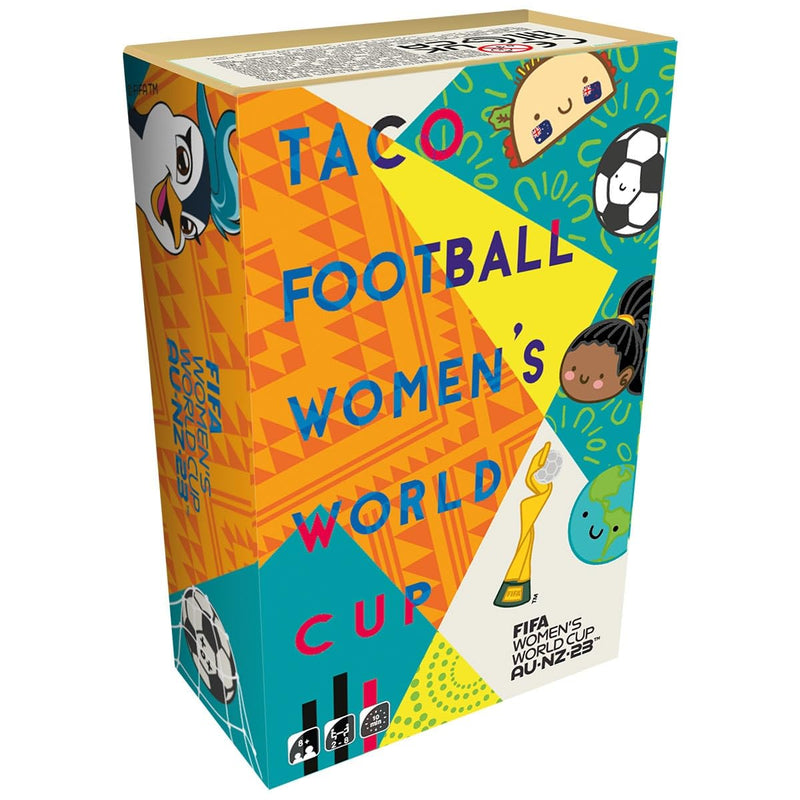 Blue Orange | Taco Football Woman World Cup | Card Game | Ages 8 plus | 2-8 Players | 10 Minutes Playing Time