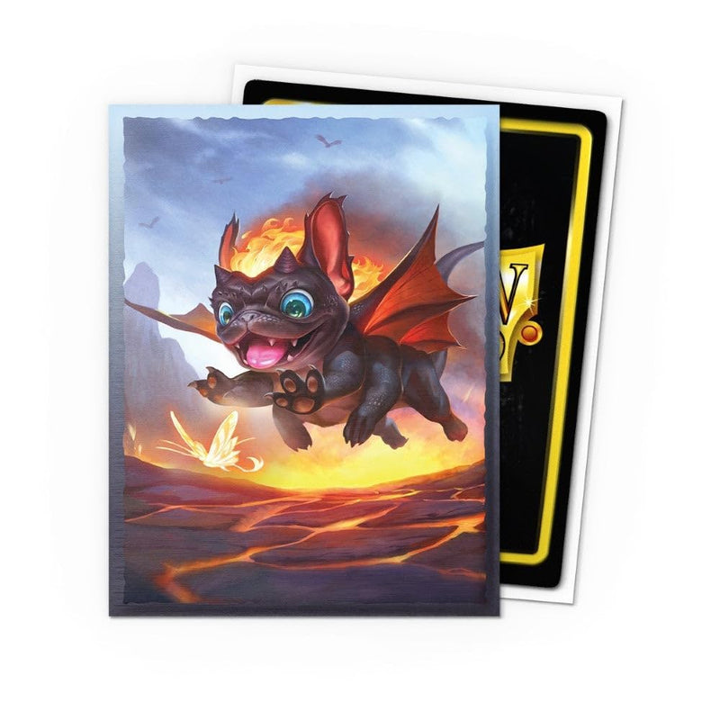 Dragon Shield Sleeves - Limited Edition Brushed Art: Spirit Animals – Wufdragon 100CT Card Sleeves - Textured Back - Compatible with Magic The Gathering, Pokémon, and Yugioh TCG & LCG - Top Loader