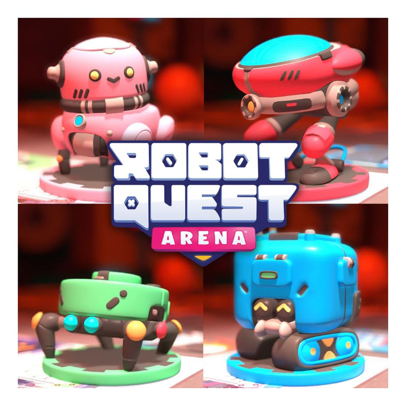 Wise Wizard Games: Robot Quest Arena Deckbuilding Board Game