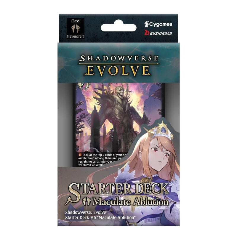 Shadowverse Evolve Starter Deck: Maculate Ablution - SD06: Maculate Ablution (SD06)