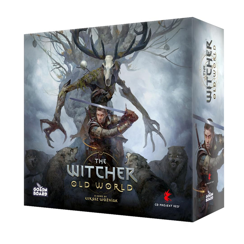 The Witcher Old World Board Game - Competitive Adventure in The Monster-Infested Witcher Universe! Strategy Game for Adults, Ages 14+, 1-5 Players, 90-150 Minute Playtime, Made by Go On Board