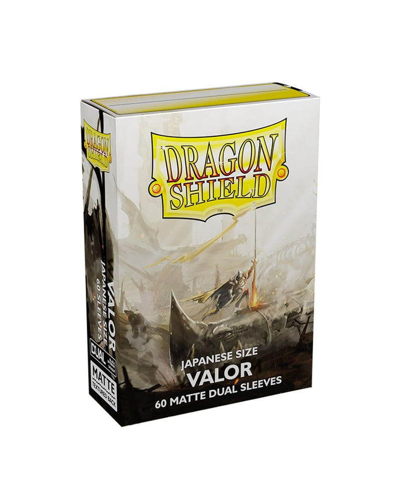 Arcane Tinmen Dragon Shield 15159 Dual Matte: Valor 60 Count Japanese Size Sleeves