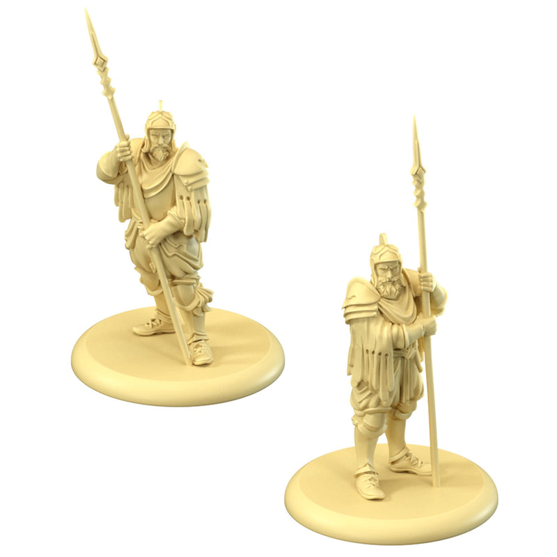 CMON A Song of Ice and Fire Tabletop Miniatures Game Highgarden Pikemen Unit Box - Loyal Footmen of House Tyrell, Strategy Game for Adults, Ages 14+, 2+ Players, 45-60 Minute Playtime, Made by CMON