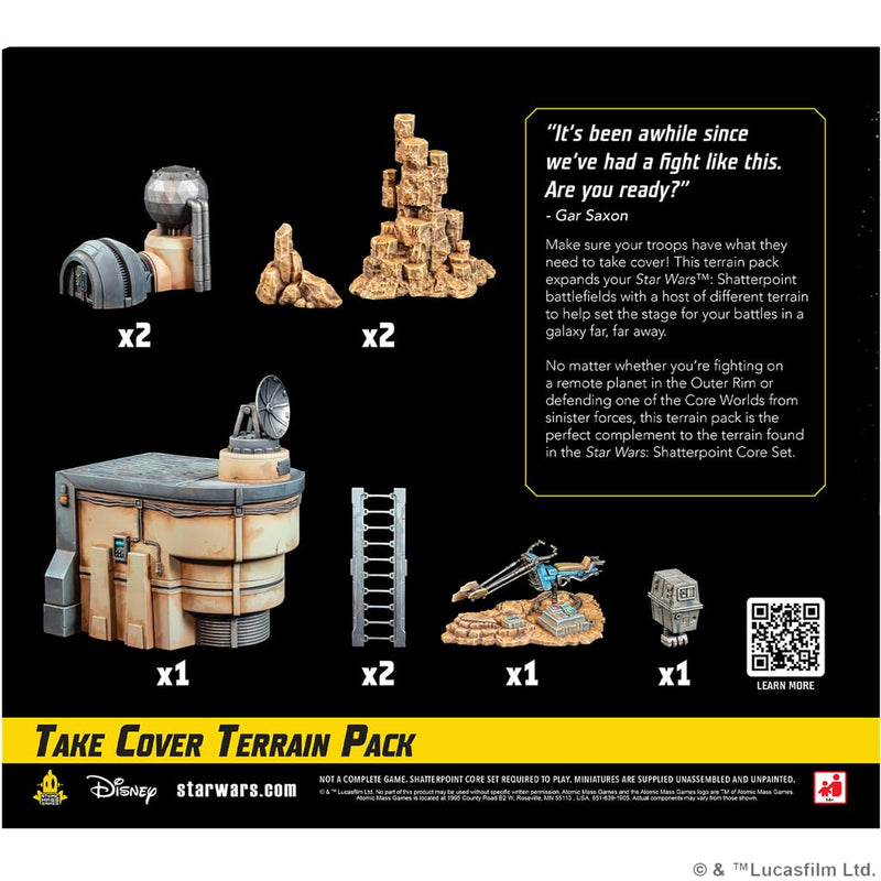 Star Wars Shatterpoint Ground Cover TERRAIN PACK - Create Dynamic Battlefields! Tabletop Miniatures Game for Kids and Adults, Ages 14+, 2 Players, 90 Minute Playtime, Made by Atomic Mass Games