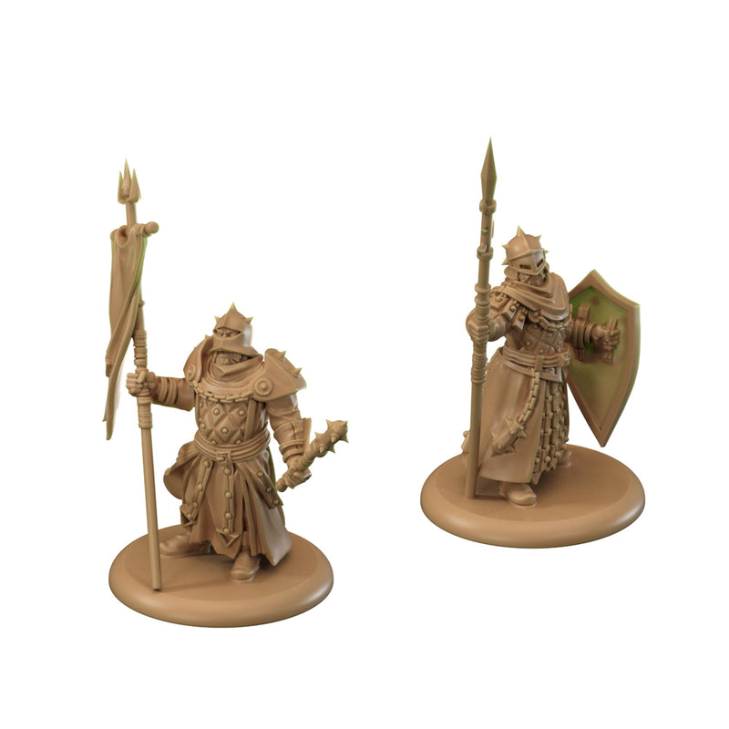 CMON A Song of Ice and Fire Tabletop Miniatures Game Dreadfort Spearmen Unit Box - Loyalty Forged in The Frigid North, Strategy Game for Adults, Ages 14+, 2+ Players, 45-60 Minute Playtime, Made