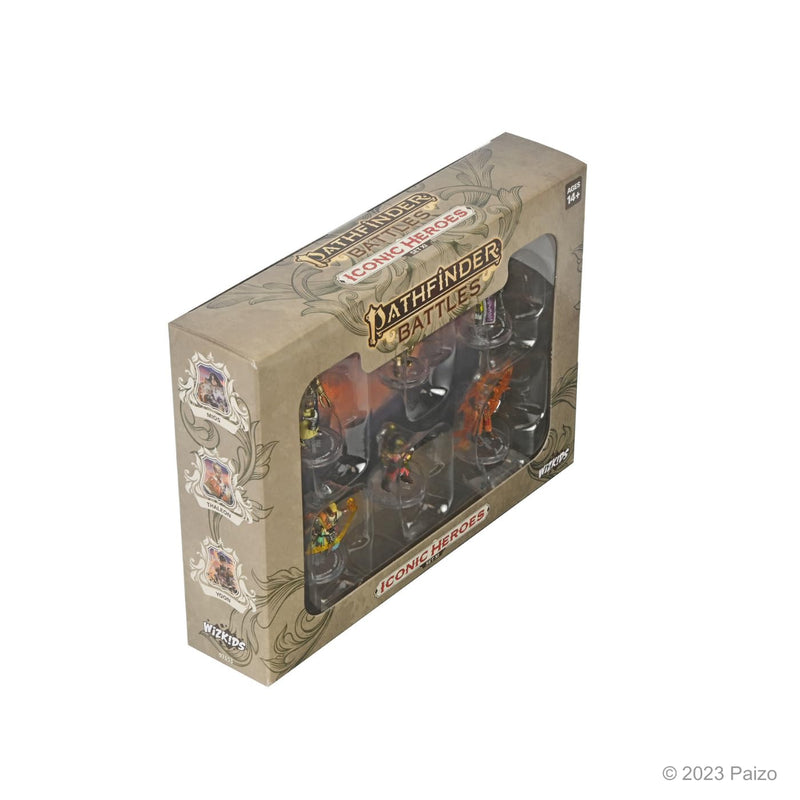 WizKids Pathfinder Battles: Iconic Heroes XI Boxed Set Miniatures | Painted