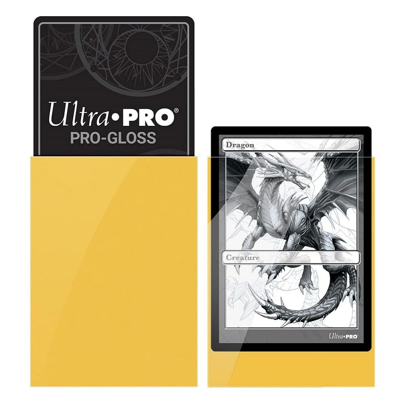 Ultra Pro SLEEVES 50 D12 Card Game (Yellow), 82675