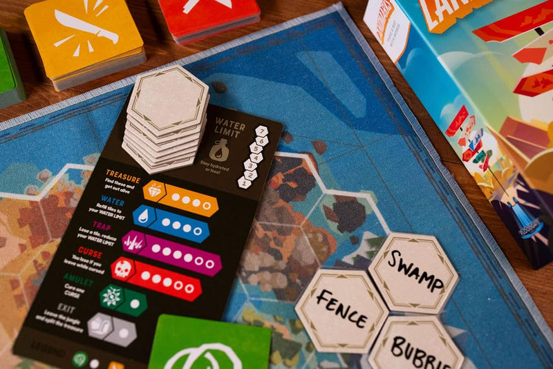 Landmarks | Cooperative Board Game for Adults and Kids | Fun Game for Family Game Night | Word Association Party Game | Ages 10 and up | 2-10 Players | Average Playtime 20 Minutes | By Floodgate Games