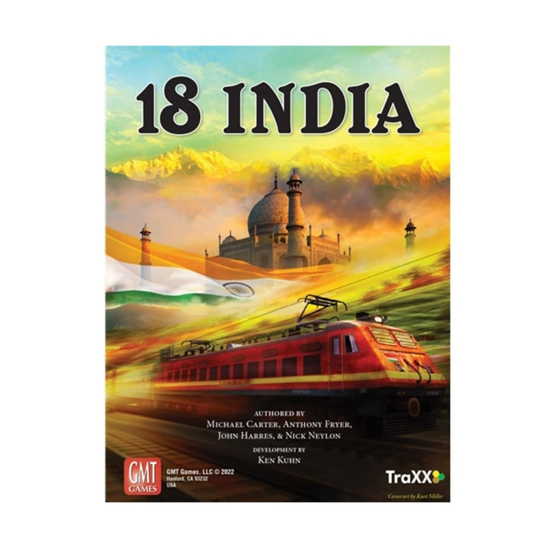 GMT Games 18 India Boardgame Railroad Management