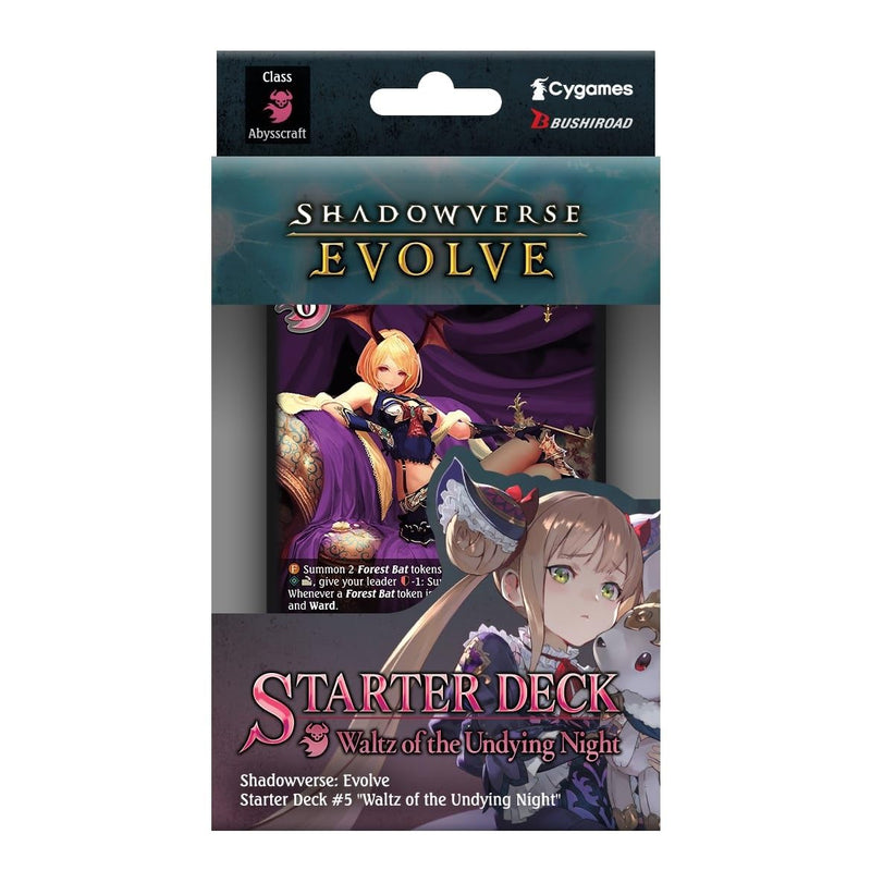 Shadowverse Evolve Starter Deck: Waltz of The Undying Night - SD05: Waltz of The Undying Night (SD05)