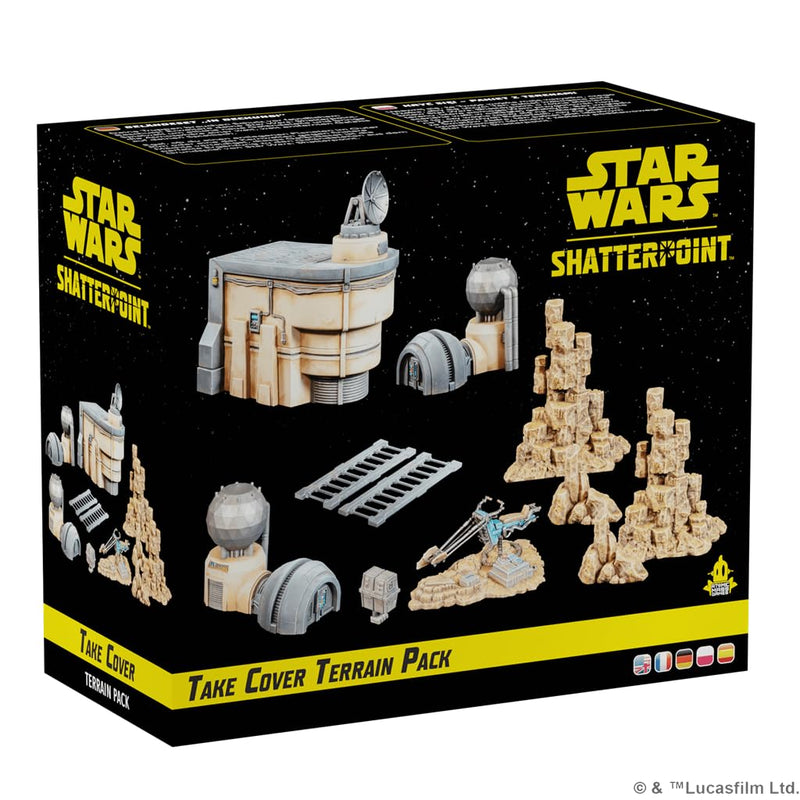 Star Wars Shatterpoint Ground Cover TERRAIN PACK - Create Dynamic Battlefields! Tabletop Miniatures Game for Kids and Adults, Ages 14+, 2 Players, 90 Minute Playtime, Made by Atomic Mass Games