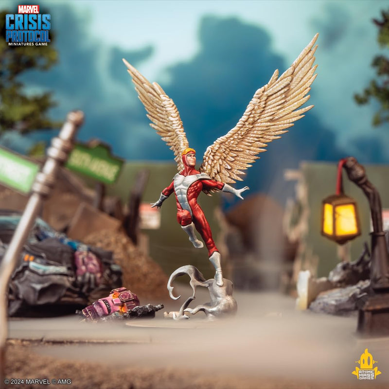 Marvel: Crisis Protocol Angel & Archangel Character Pack - X-Men Expansion Set, Tabletop Superhero Game, Ages 14+, 2 Players, 90 Min Playtime, Made by Atomic Mass Games