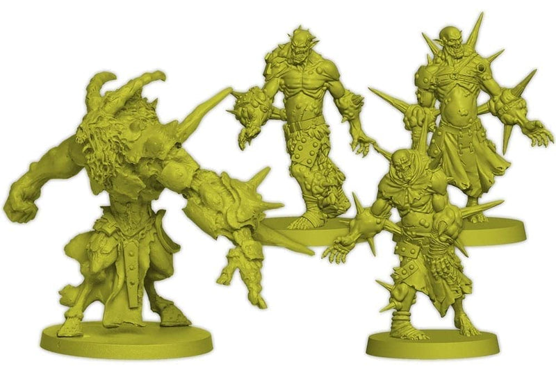 Zombicide Green Horde Friends and Foes Board Game EXPANSION - New Survivors & Challenges! Cooperative Strategy Game with Tabletop Miniatures, Ages 14+, 1-6 Players, 1 Hour Playtime, Made by CMON