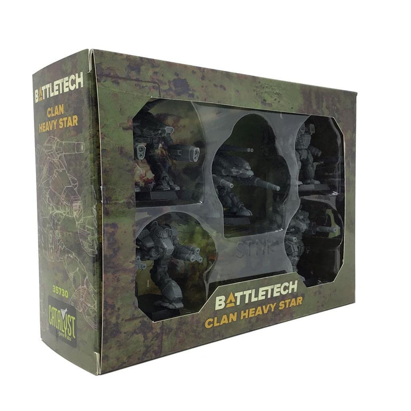 BattleTech Mini Force Pack: Clan Heavy Star