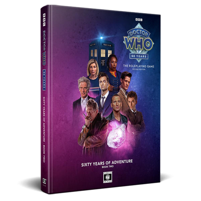 Dr Who Sixty Years of Adventure Book 2 - Roleplaying Game by Cubicle 7