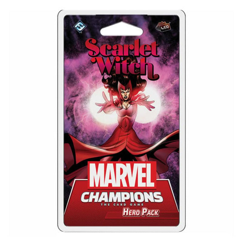 Marvel Champions The Card Game Scarlet Witch HERO PACK - Superhero Strategy Game, Cooperative Game for Kids and Adults, Ages 14+, 1-4 Players, 45-90 Minute Playtime, Made by Fantasy Flight Games