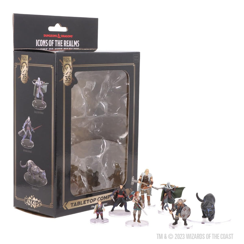 WizKids D&D The Legend of Drizzt 35th Anniversary - Tabletop Companions Boxed Set Dungeons and Dragons Miniatures