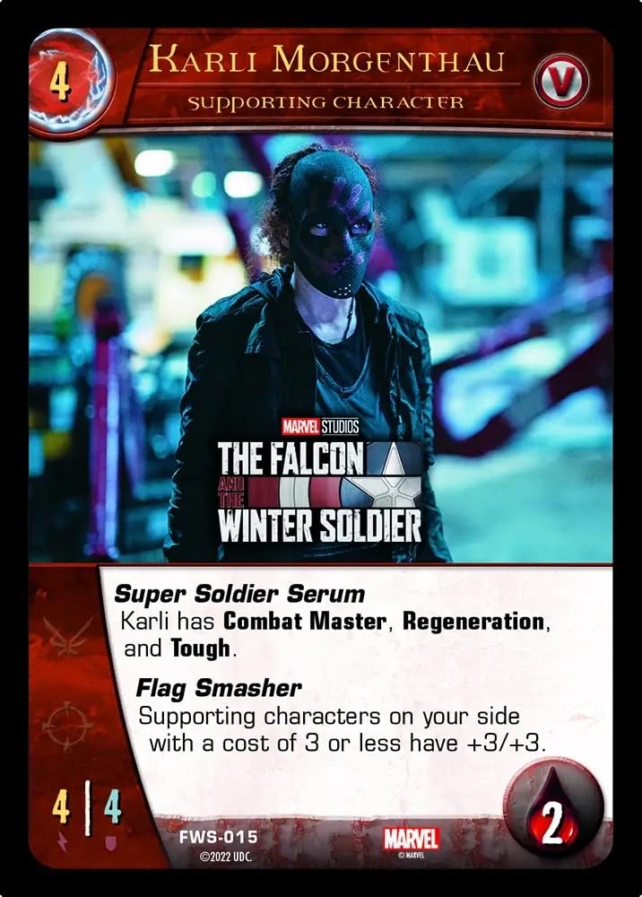 Upper Deck VS. System: The Falcon and The Winter Soldier