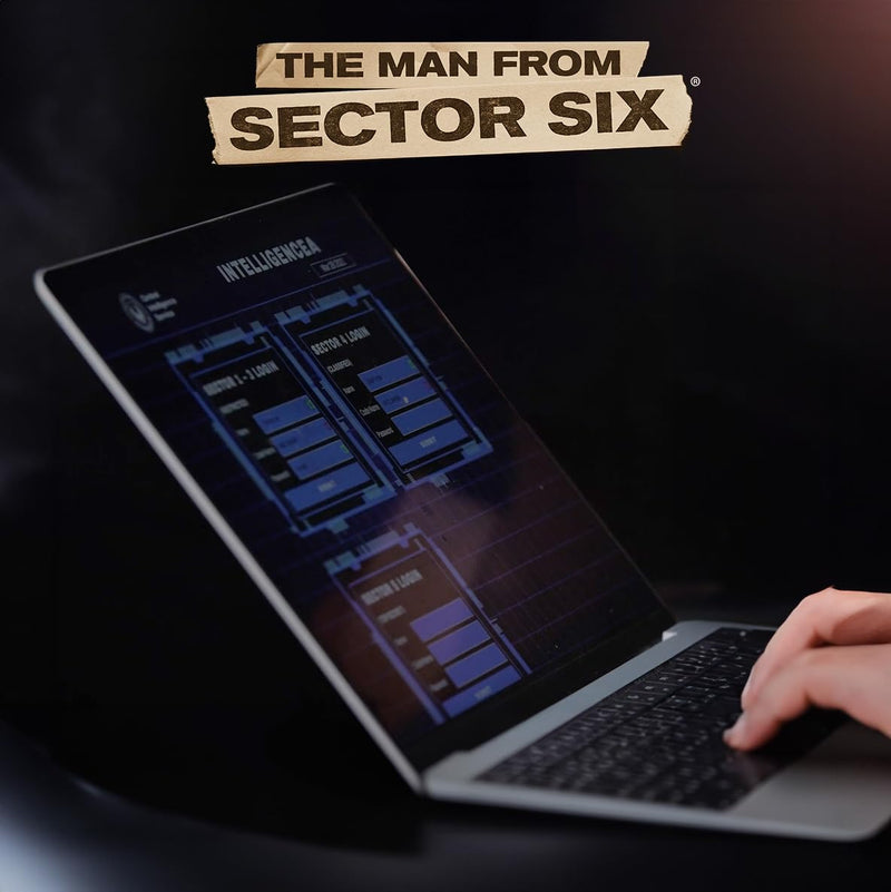 The Man from Sector Six - Secret Agent Escape-Room Board Game by The Mystery Agency