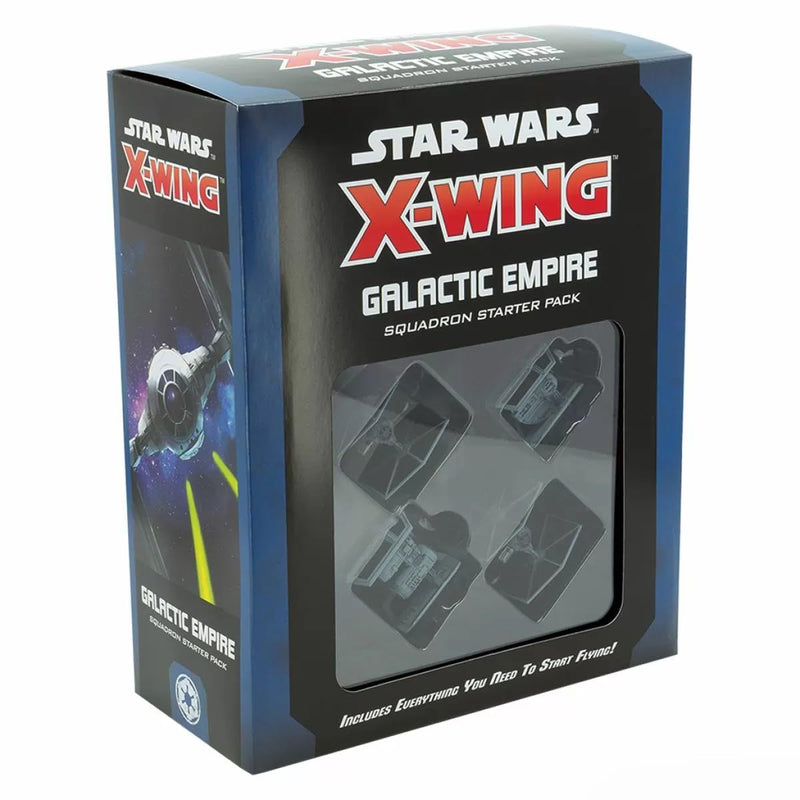 Star Wars X-Wing 2nd Edition Galactic Empire SQUADRON STARTER PACK - Strategy Game for Adults and Teens, 2 Players, 45 Minute Playtime, Made by Fantasy Flight Games