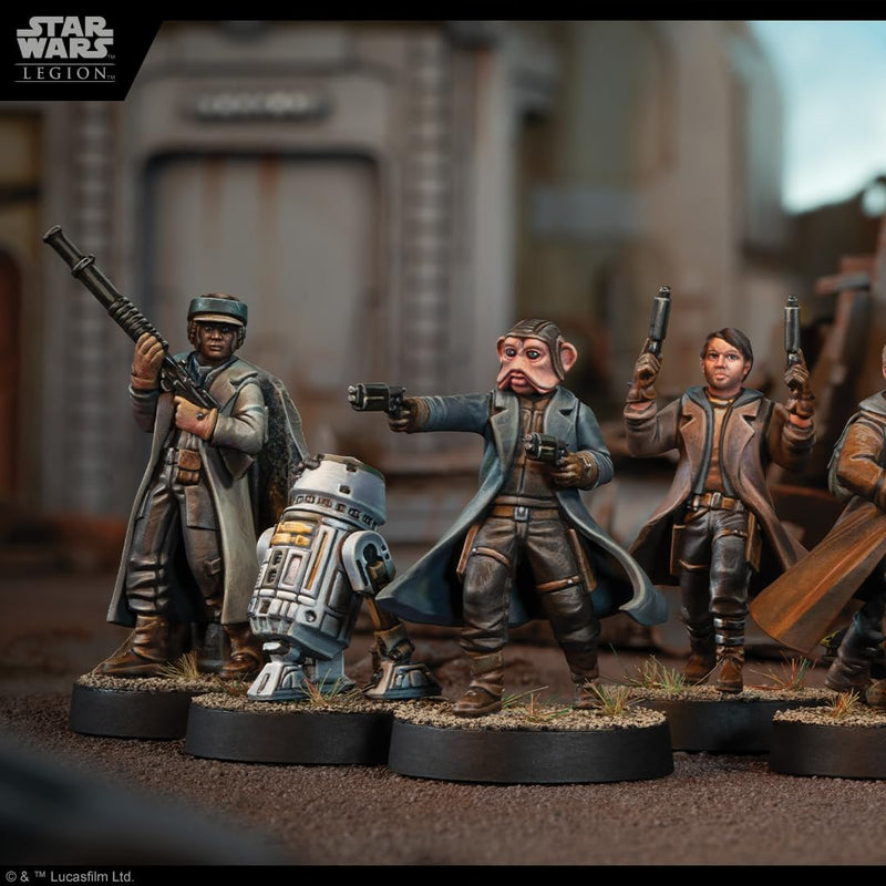 Atomic Mass Games Star Wars: Legion Rebel Sleeper Cell Unit Expansion - Strike from The Shadows! Tabletop Miniatures Strategy Game, Ages 14+, 2 Players, 3 Hour Playtime, Made