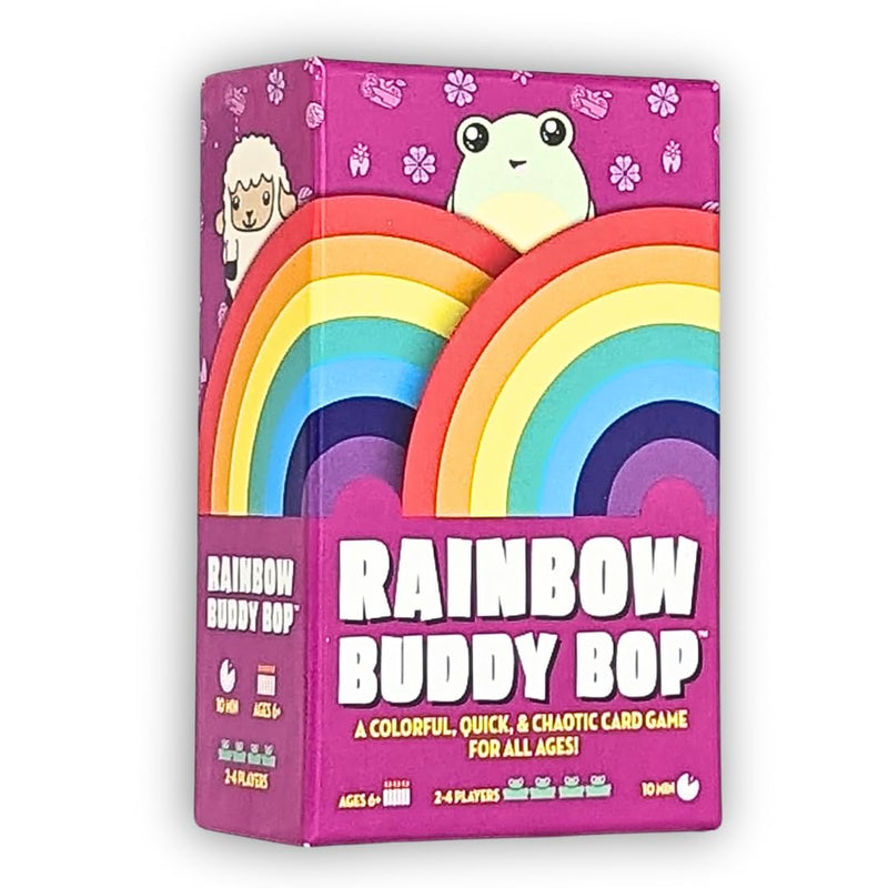 Rainbow Bunny Bop - A Family-Friendly Card Game - Perfect for Boys, Girls, Kids, Families & Adults Who Love Card Games and Board Games