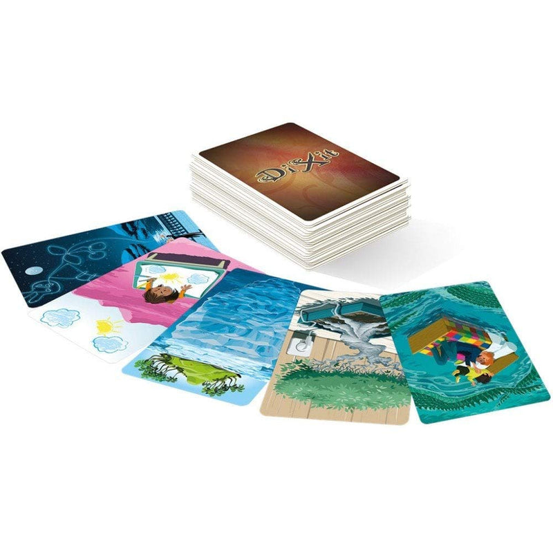 Dixit Mirrors Board Game Expansion - Unveil a Fantastical Reflection of Society! Creative Storytelling Game, Family Game for Kids & Adults, Ages 8+, 3-6 Players, 30 Min Playtime, Made by Libellud