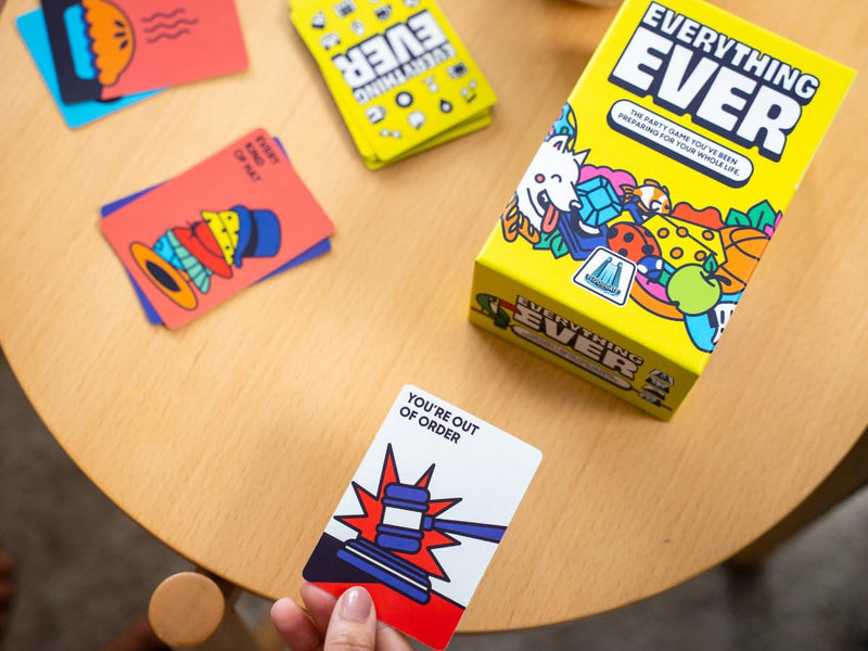 Everything Ever Card Game | Fun Family Games for Adults, Teens, & Kids | Fun Quick Party Game | 20 Minutes | Ages 12 and Up | for 2 to 10 Players | Easy to Learn