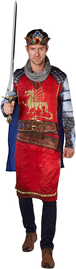 King Arthur Costume Adult Medieval Knight Armour