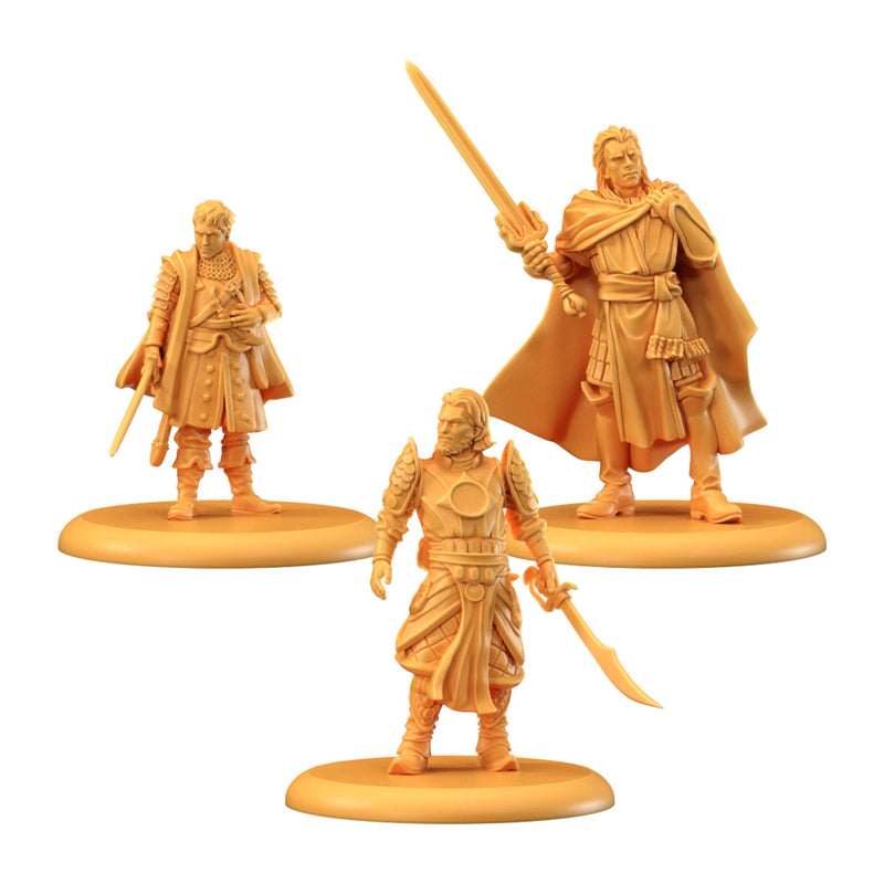 A Song of Ice and Fire Tabletop Miniatures Game Martell Heroes II Box Set - Legendary Leaders of Dorne, Strategy Game for Adults, Ages 14+, 2+ Players, 45-60 Minute Playtime, Made by CMON