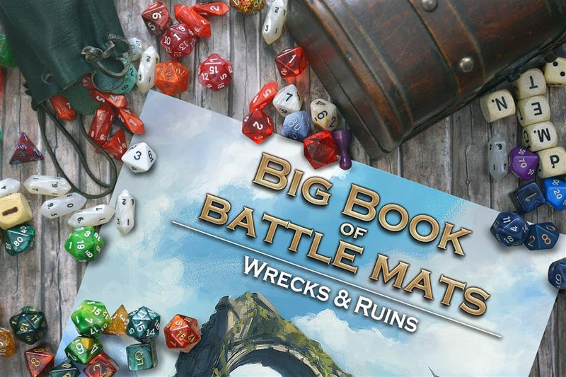 Big Book of Battle Mats Wilds, Wrecks & Ruins