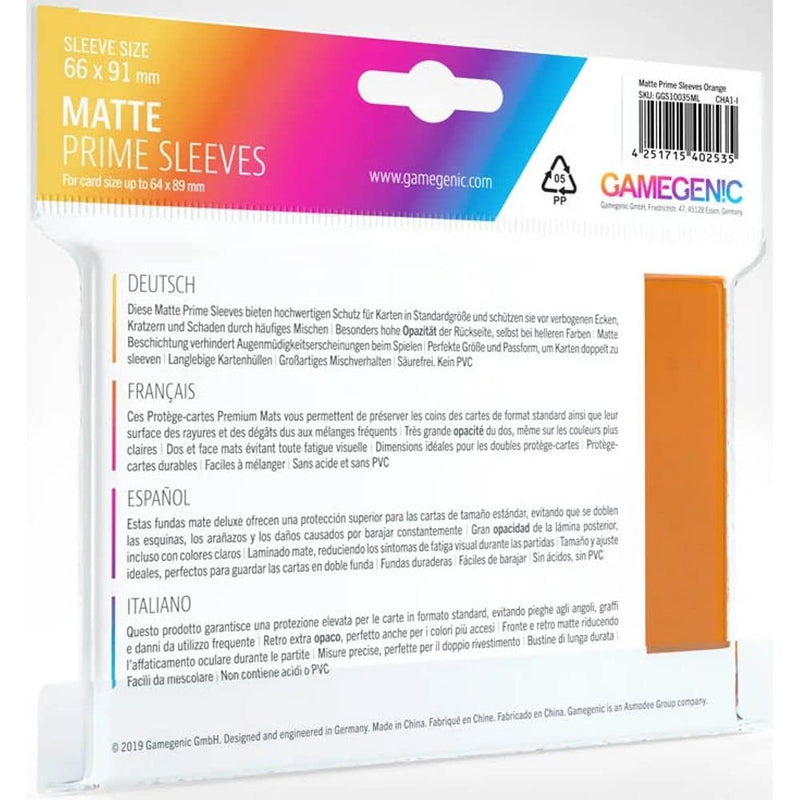 GAMEGEN!C Gamegen!C Pack of Matte Prime Sleeves (100)