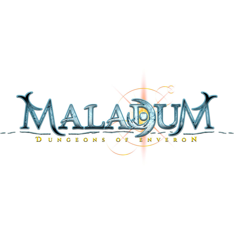 Maladum Dungeons of Enveron Dice - Fantasy Dungeon Crawler Game Immersive Terrain Solo, Co-op and Adversarial Play