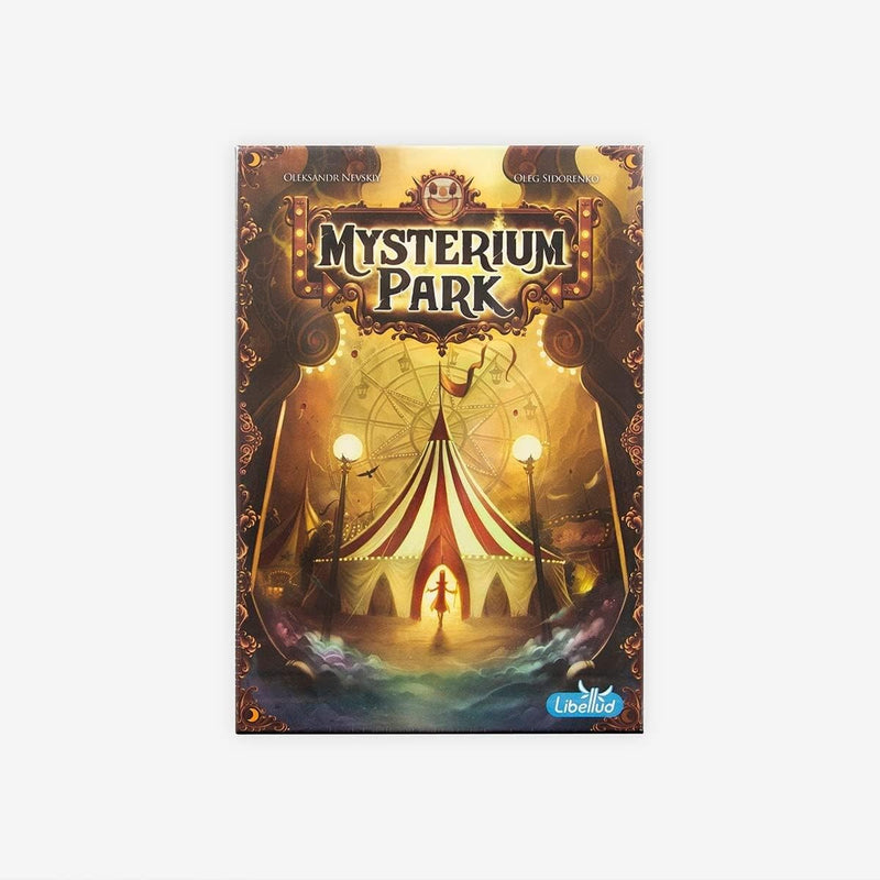 Mysterium Park Board Game - Enigmatic Cooperative Mystery Game with Ghostly Intrigue, Fun for Family Game Night, Ages 10+, 2-7 Players, 30 Minute Playtime, Made by Libellud